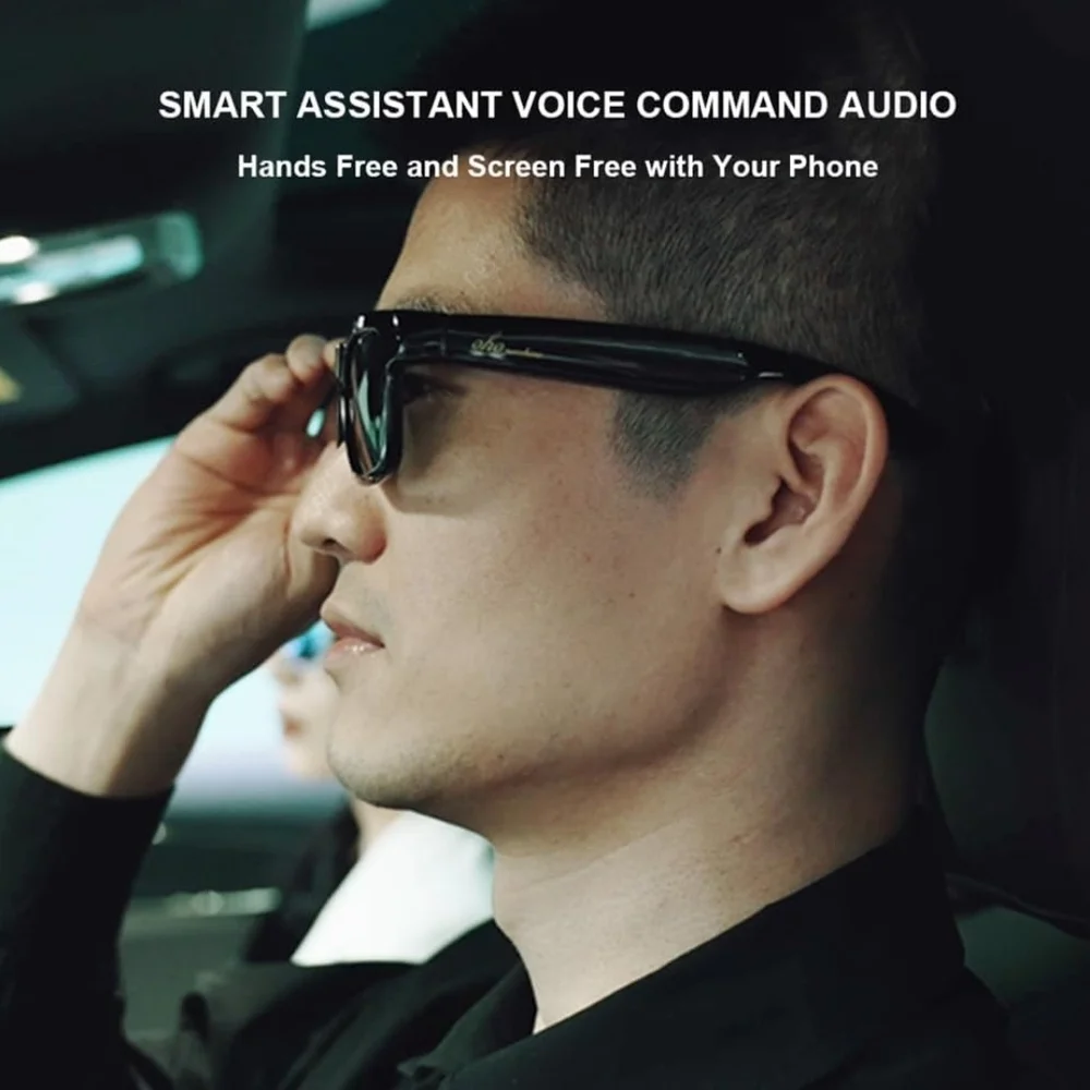 OhO Smart Glasses,Polarized Sunglasses with Bluetooth Speaker